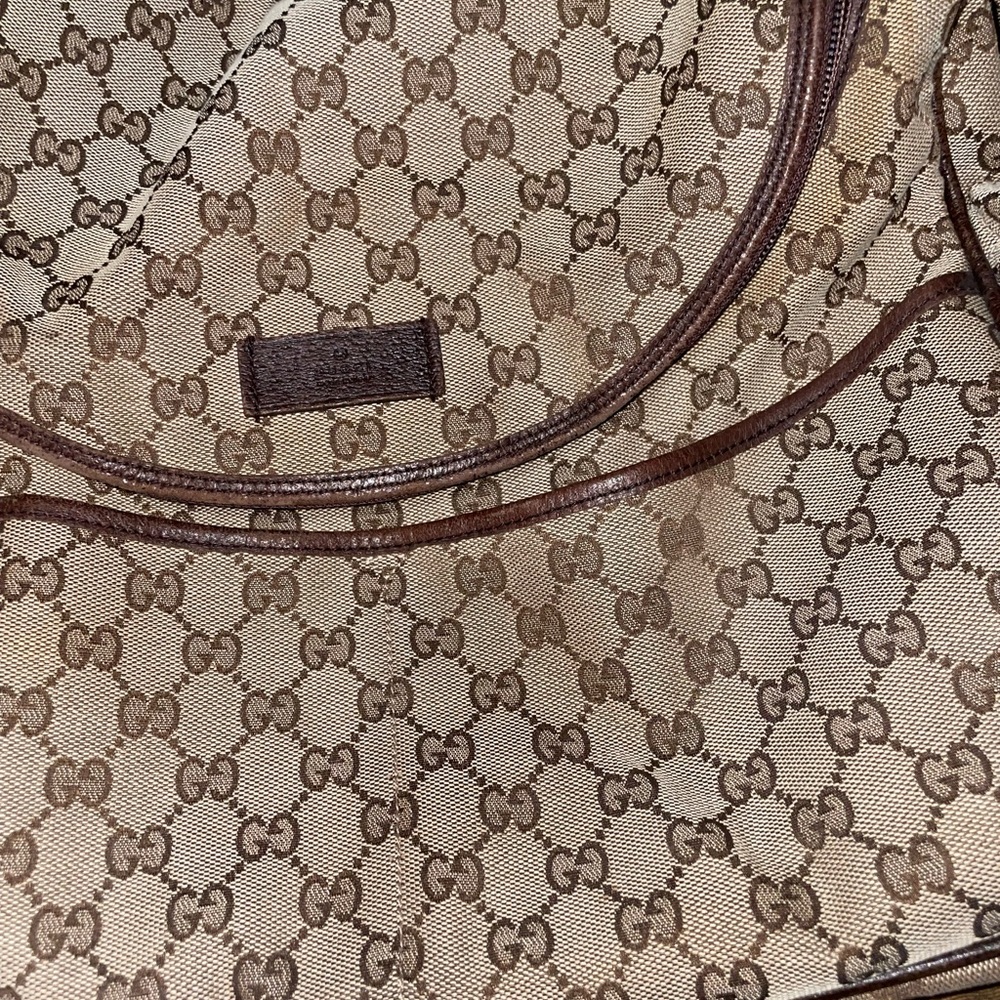 Gucci diaper bag